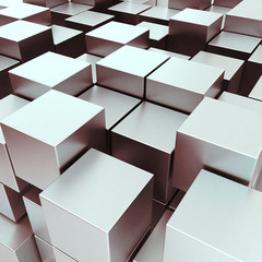 3d illustration basic geometric shapes © tigger11th