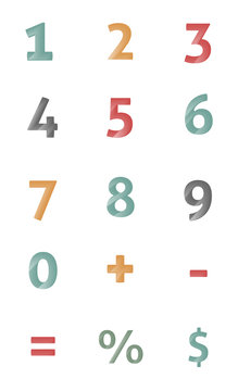 Calculator numbers