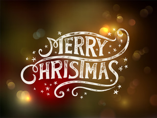 Christmas typography, handwriting - 57986225