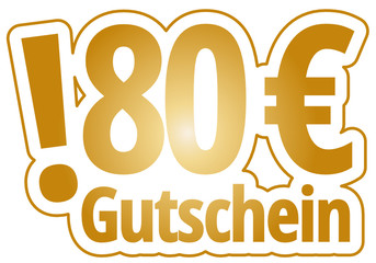80 € Gutschein