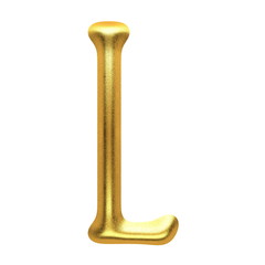 isolated golden figure