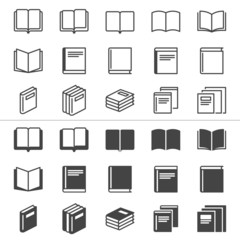 Book thin icons, included normal and enable state.