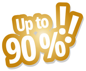 Up to 90 %!