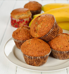 banana muffins