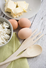 Dairy products and eggs