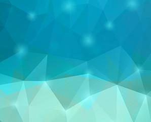 Vector abstract polygonal background