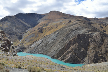 Тибет, святое озеро Ямдрок Тсо