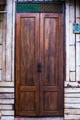 wood door