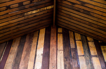 Obraz na płótnie Canvas Wood roof