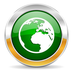 Obraz premium earth icon