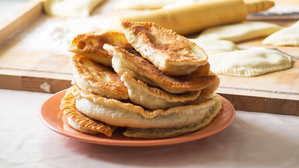 roasted chebureks