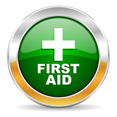 Fototapeta premium first aid icon