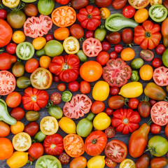 colorful tomatoes