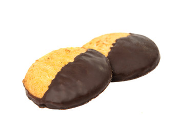 Chocolate covered biscuit