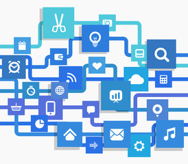 Modern media information abstract scheme