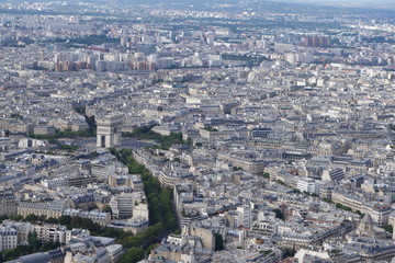Fototapeta na wymiar Dachy Paryża F