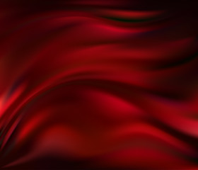 Abstract Vector Texture, Red Silk