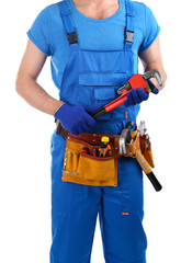 Foreman isolated on white