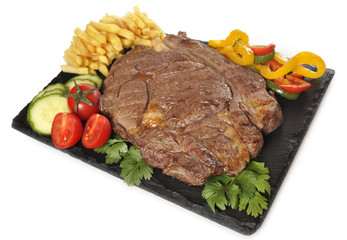 Plato con filete