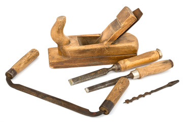 chisel and old tools