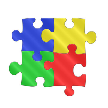 Puzzle colorato