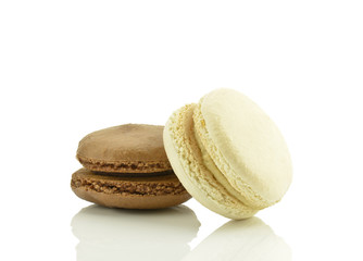 Makaroniki migdałowe z kremem