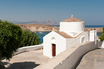 Greek church in Lindos