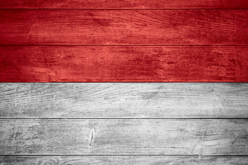 flag of Indonesia - obrazy, fototapety, plakaty