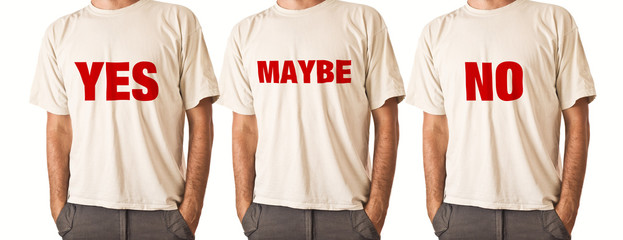 Man in white t-shirt