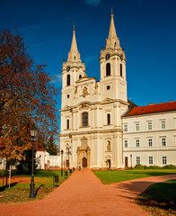 Fototapeta na wymiar Cistercian Zirc Abbey in Zirc, Hungary