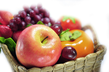Assorted artificial fruits