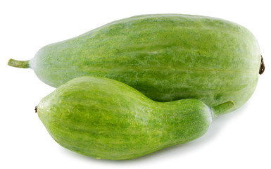 Winter melon on white background