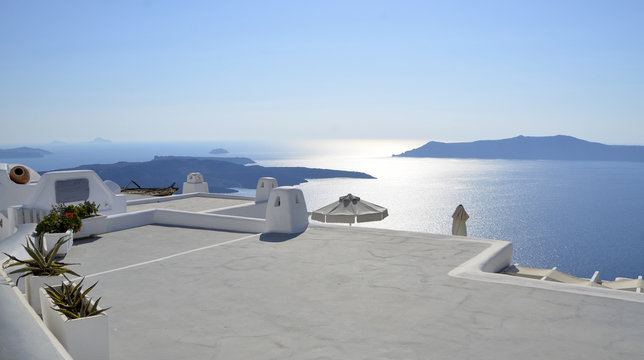 vistas al mar desde el tejado