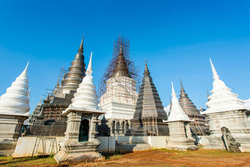 Fototapeta premium pagoda wat ban-den , chiangmai province Thailand