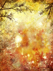 Obraz na płótnie Canvas Grunge autumnal background