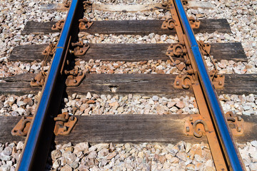 Naklejka premium Railway track