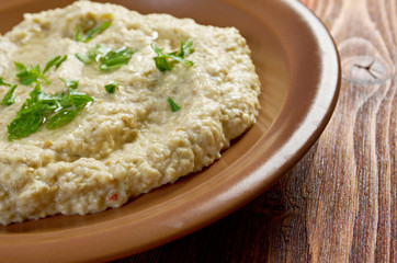 homemade  Baba Ghanoush