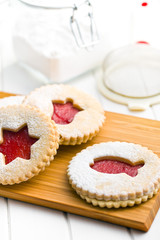 jelly christmas cookies