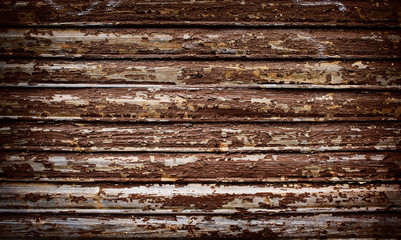 Old wooden wall