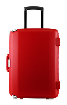 red trolley case
