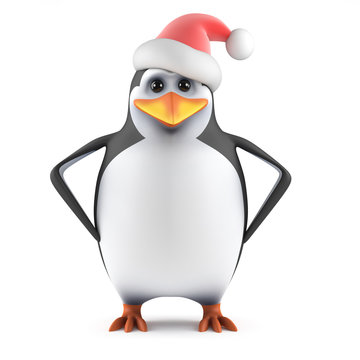Santa Claus Penguin