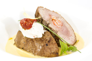 baked meat