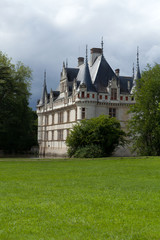 Fototapeta na wymiar Azay-le-Rideau castle in the Loire Valley, France