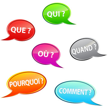 Bulles de questions