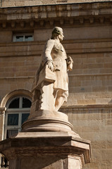 statue Jean philippe Rameau musée des beaux arts à Dijon