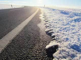 Landstrasse 12 im Winter