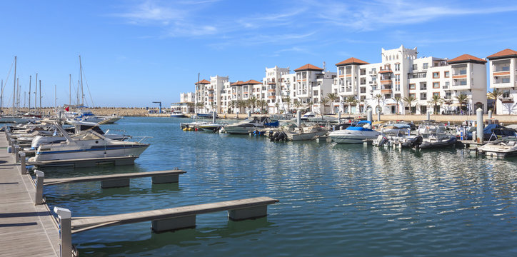 Marina in Agadir, Morocco