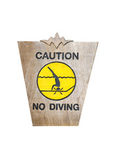 Signs diving.