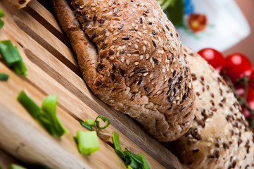 Healthy, natural sandwich