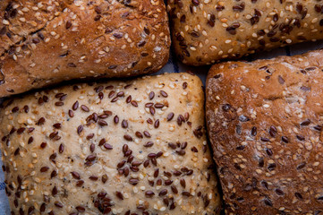 Natural food, saturated sandwich concept